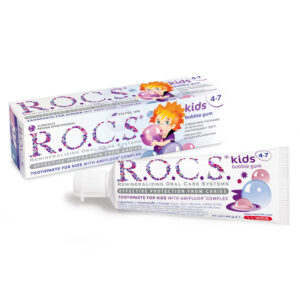 Pasta de dinti R.O.C.S. Kids Bubble gum, 45gr